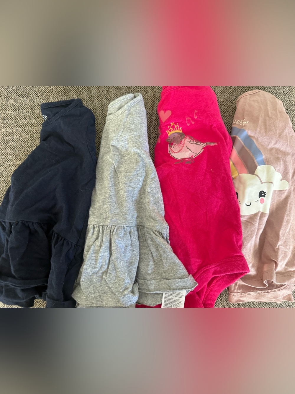 GAP Kids Ruffle Hem Skirts - Navy, Gray, Hot Pink, Blush